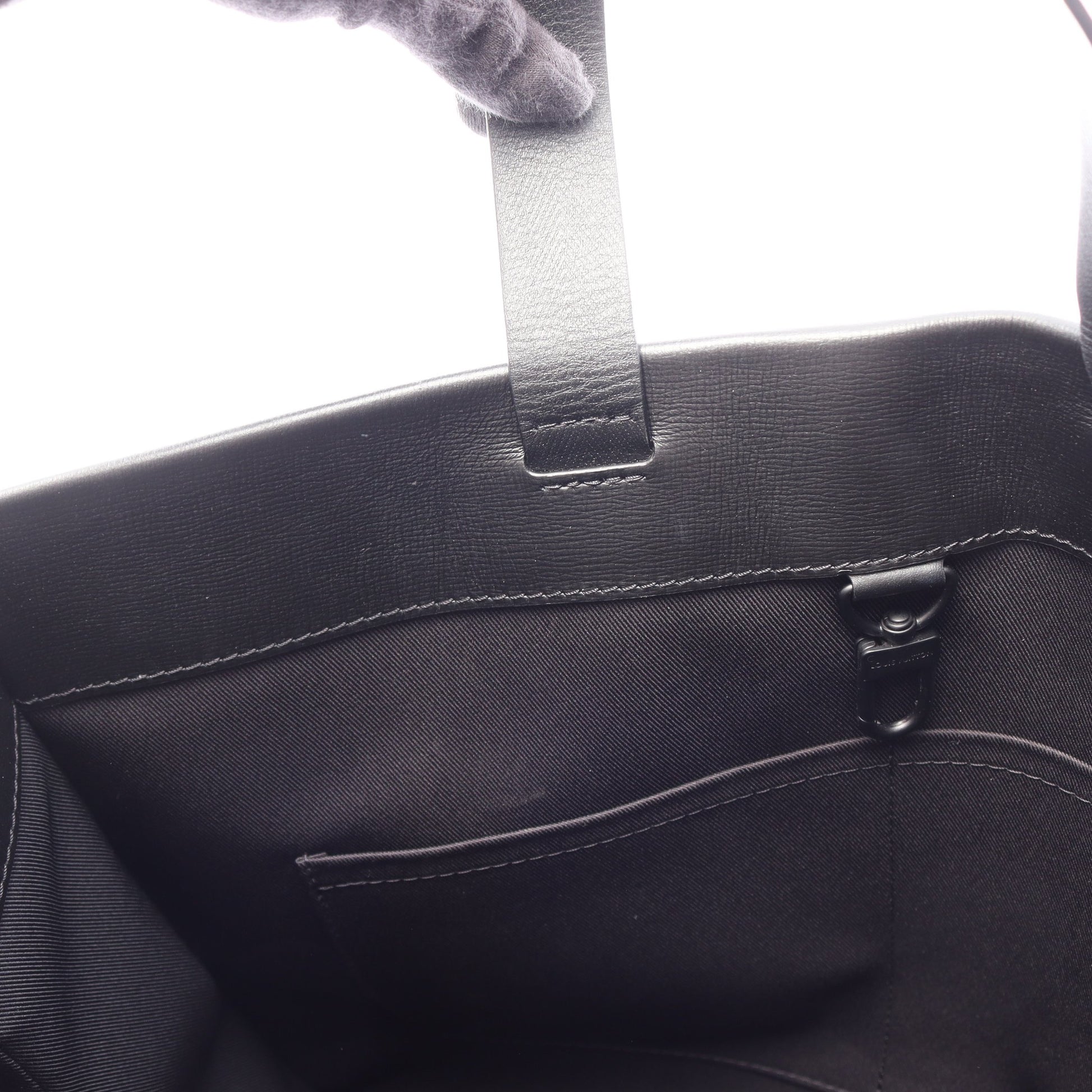 ショッパートートMM ノワール 2WAY ハンドバッグ トートバッグ レザー ブラック ルイヴィトン バッグ LOUIS VUITTON