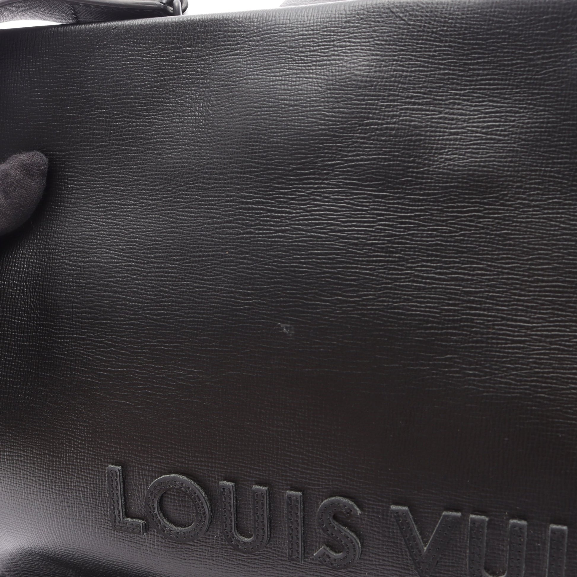 ショッパートートMM ノワール 2WAY ハンドバッグ トートバッグ レザー ブラック ルイヴィトン バッグ LOUIS VUITTON