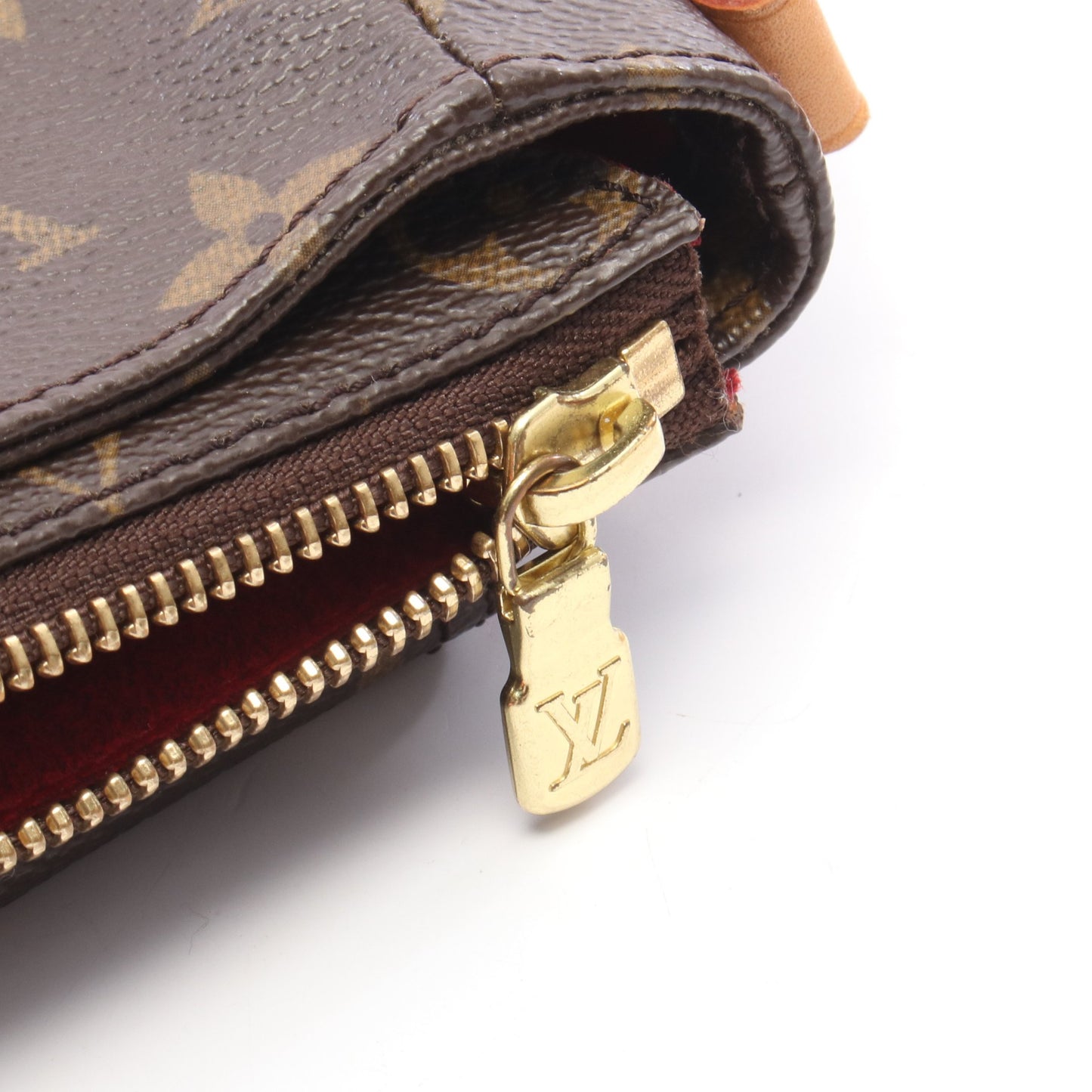 ヴィバシテPM モノグラム ショルダーバッグ PVC レザー ブラウン ルイヴィトン バッグ LOUIS VUITTON