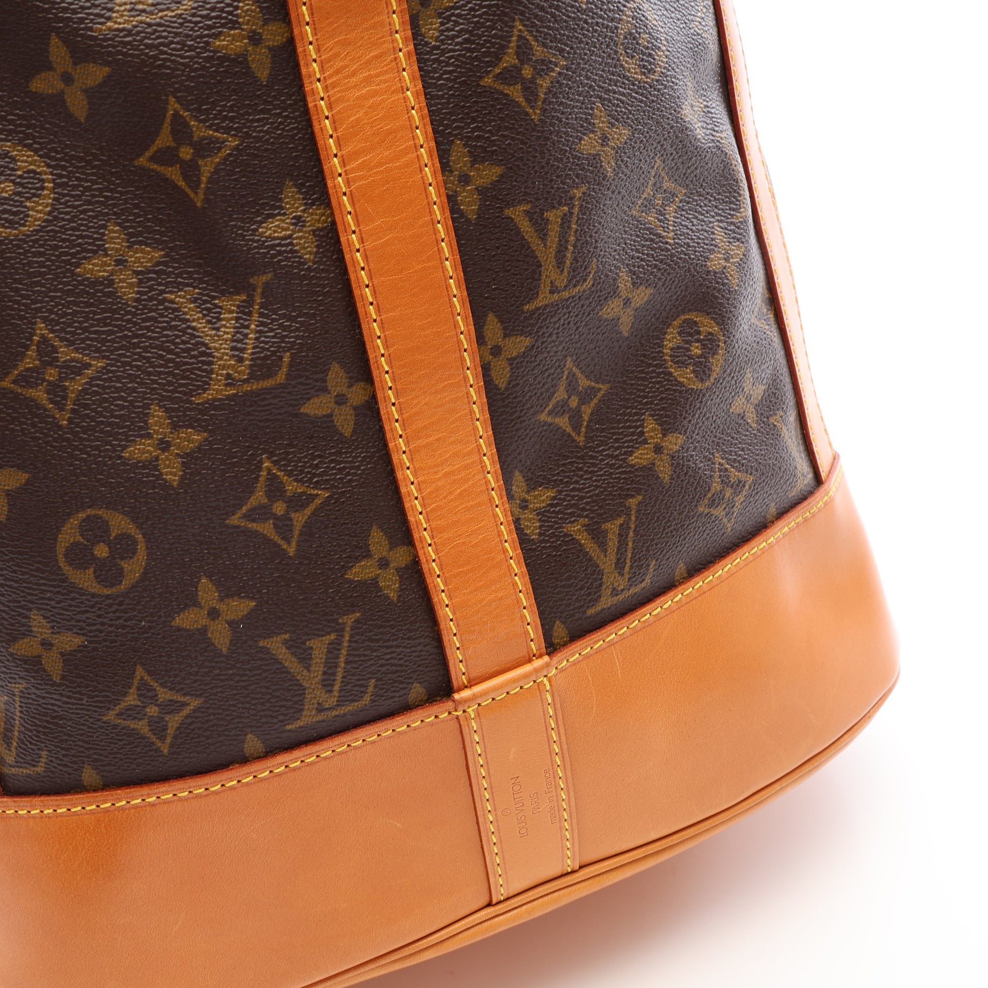 ランドネGM モノグラム ショルダーバッグ PVC レザー ブラウン ルイヴィトン バッグ LOUIS VUITTON