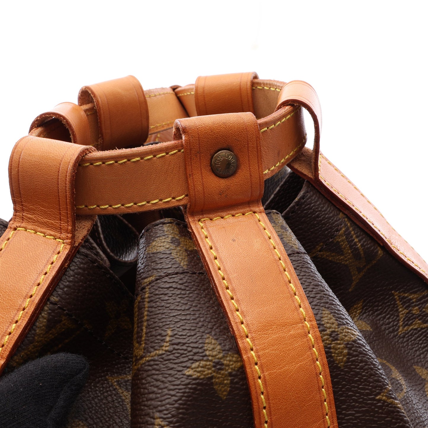 ランドネGM モノグラム ショルダーバッグ PVC レザー ブラウン ルイヴィトン バッグ LOUIS VUITTON