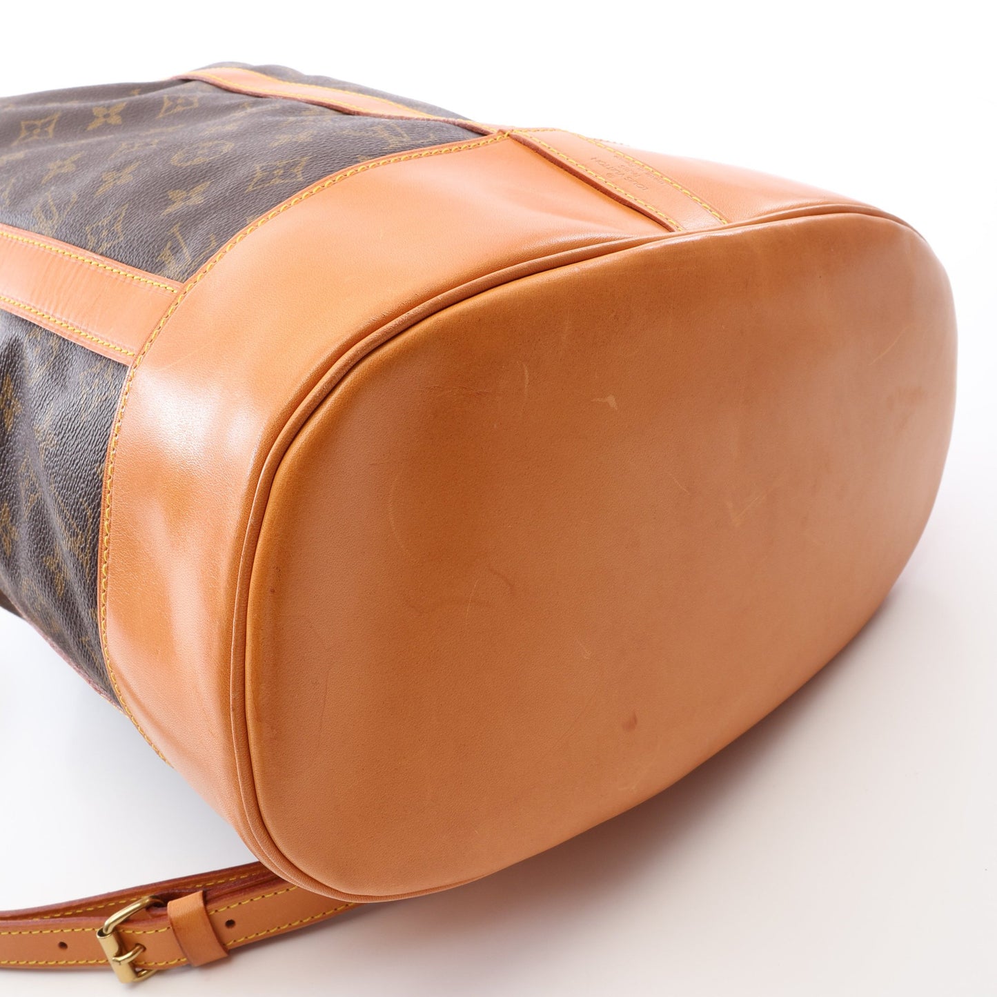 ランドネGM モノグラム ショルダーバッグ PVC レザー ブラウン ルイヴィトン バッグ LOUIS VUITTON