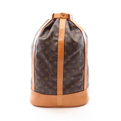 ランドネGM モノグラム ショルダーバッグ PVC レザー ブラウン ルイヴィトン バッグ LOUIS VUITTON