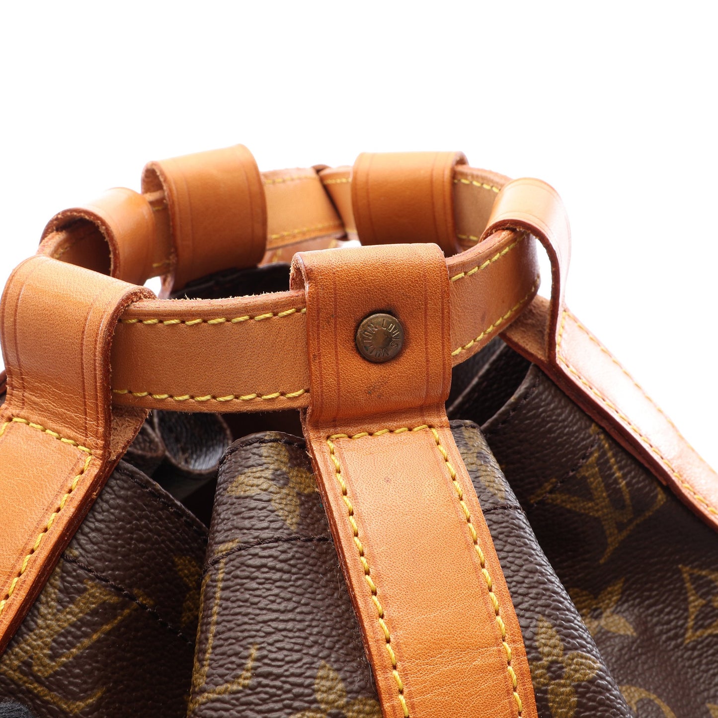 ランドネGM モノグラム ショルダーバッグ PVC レザー ブラウン ルイヴィトン バッグ LOUIS VUITTON