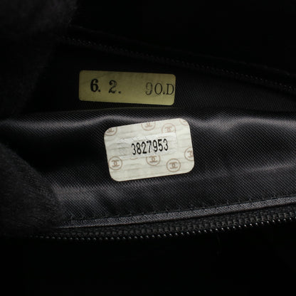 マトラッセ チェーンハンドバッグ キャビアスキン ブラック ゴールド金具 シャネル バッグ CHANEL