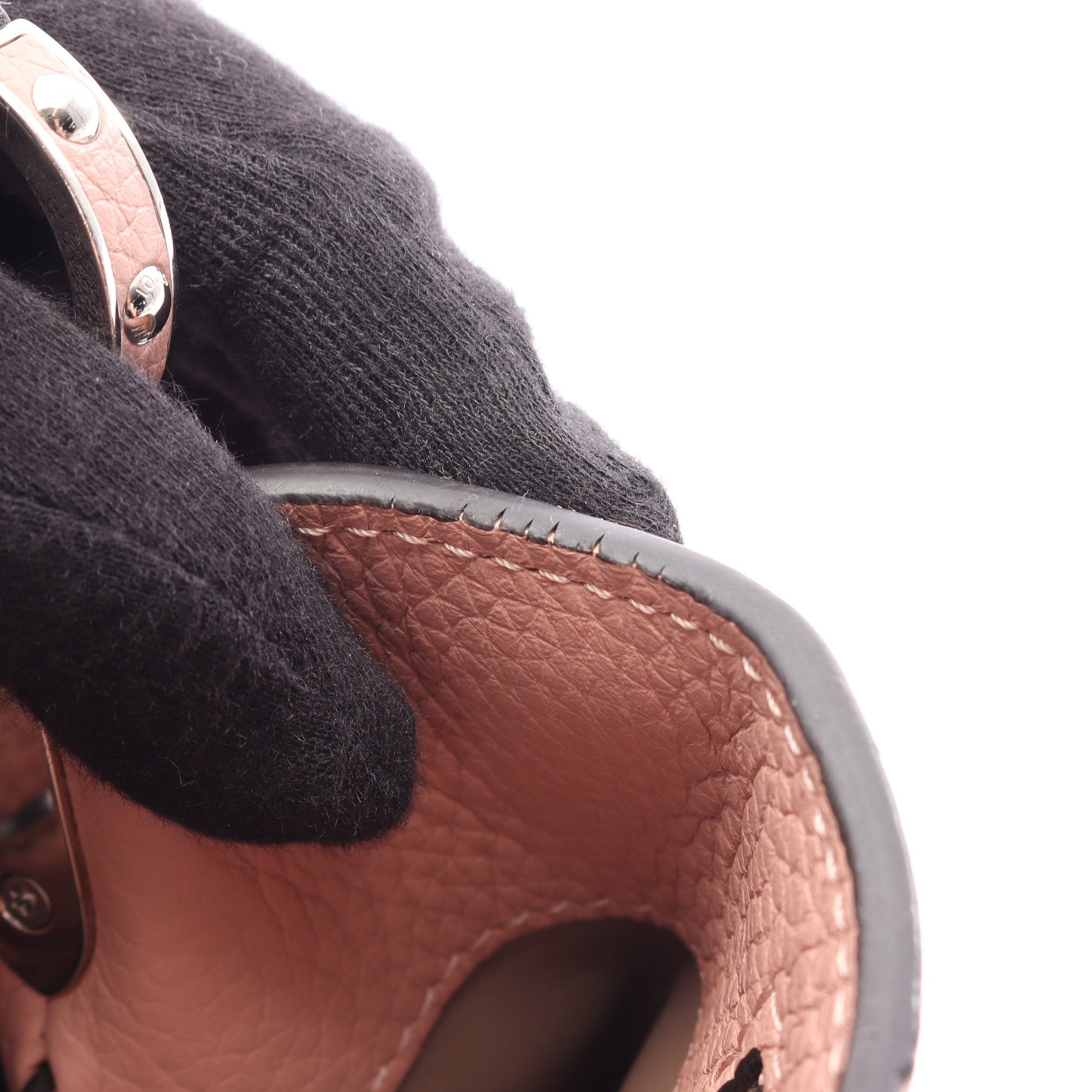カプシーヌBB マグノリア 2WAY ハンドバッグ トリヨンレザー ピンク ルイヴィトン バッグ LOUIS VUITTON