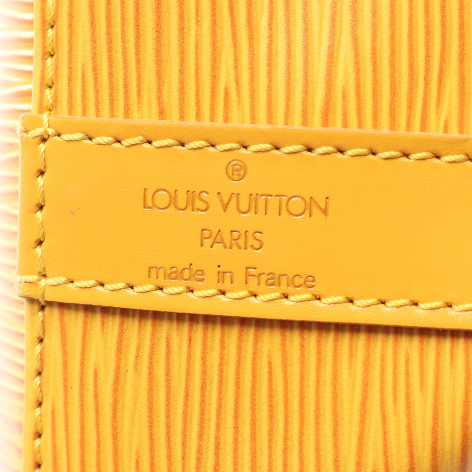 プチノエ エピ タッシリイエロー ショルダーバッグ レザー イエロー ルイヴィトン バッグ LOUIS VUITTON
