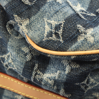 カバレイエGM モノグラムデニム 2WAY ハンドバッグ デニム レザー ブルー ルイヴィトン バッグ LOUIS VUITTON