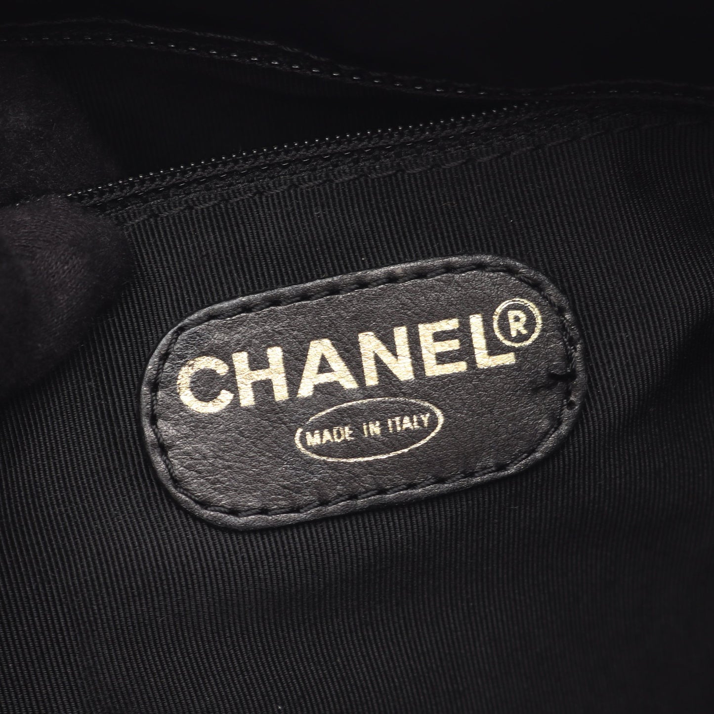 ココマーク ショルダーバッグ ラムスキン ブラック ゴールド金具 シャネル