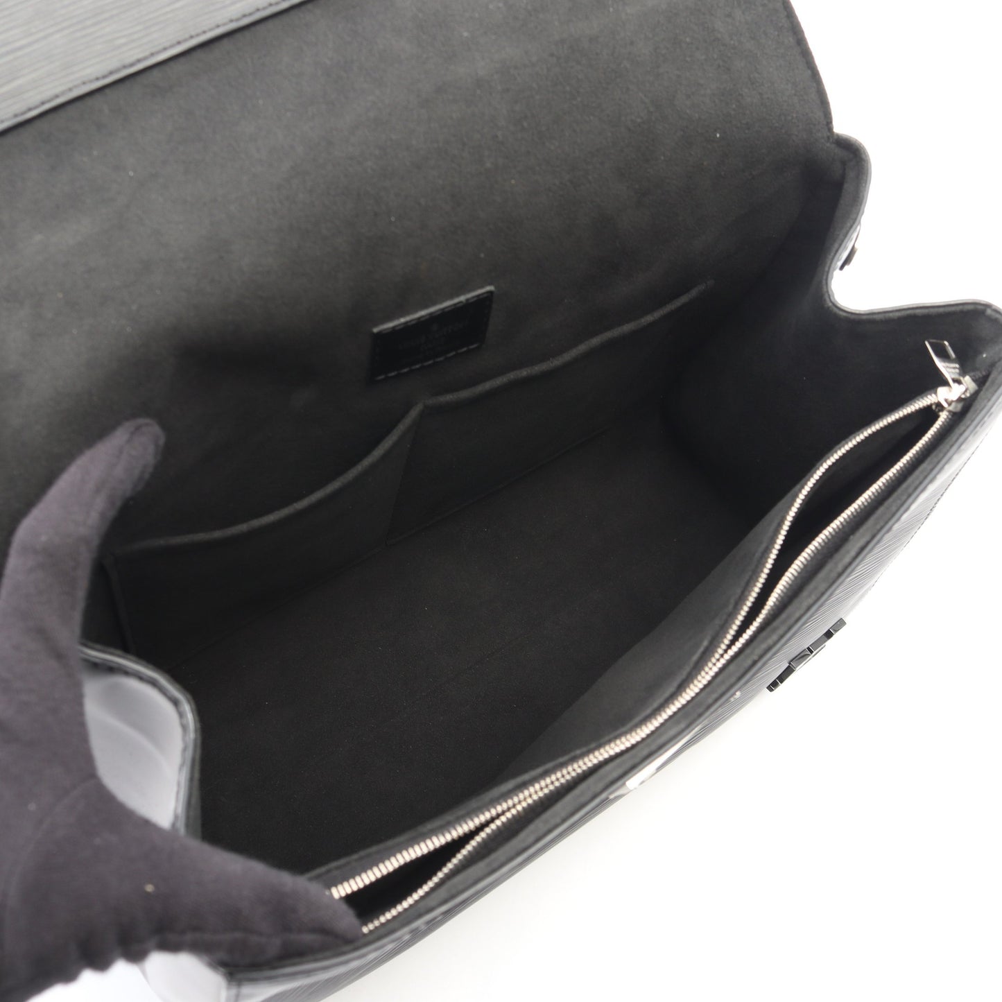 クリュニー MM エピ ノワール 2WAY ハンドバッグ レザー ブラック ルイヴィトン