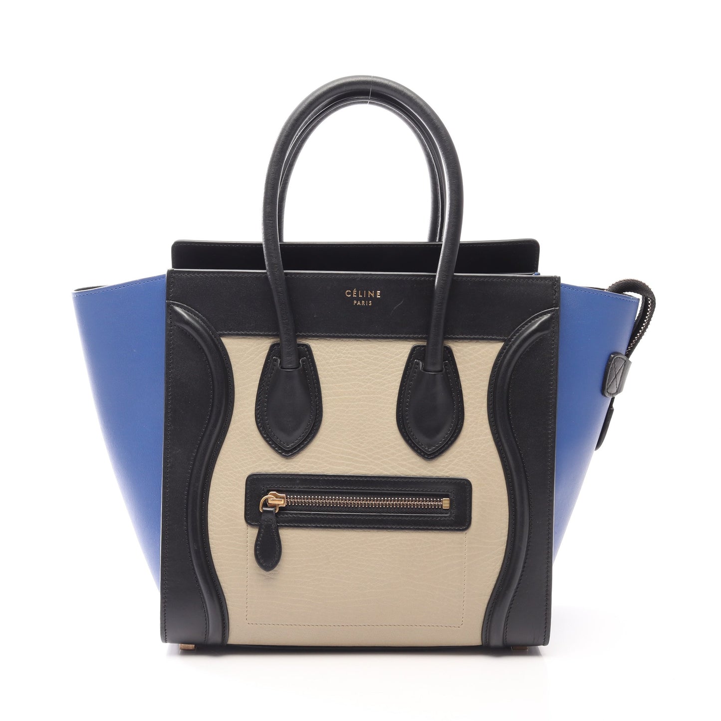 ラゲージ マイクロショッパー ハンドバッグ トートバッグ レザー グレー ベージュ ブラック セリーヌ