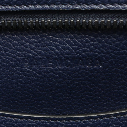 NEO CLASSIC LARGE ネオ クラシック シティ ラージ ショルダーバッグ トートバッグ レザー ネイビー バレンシアガ