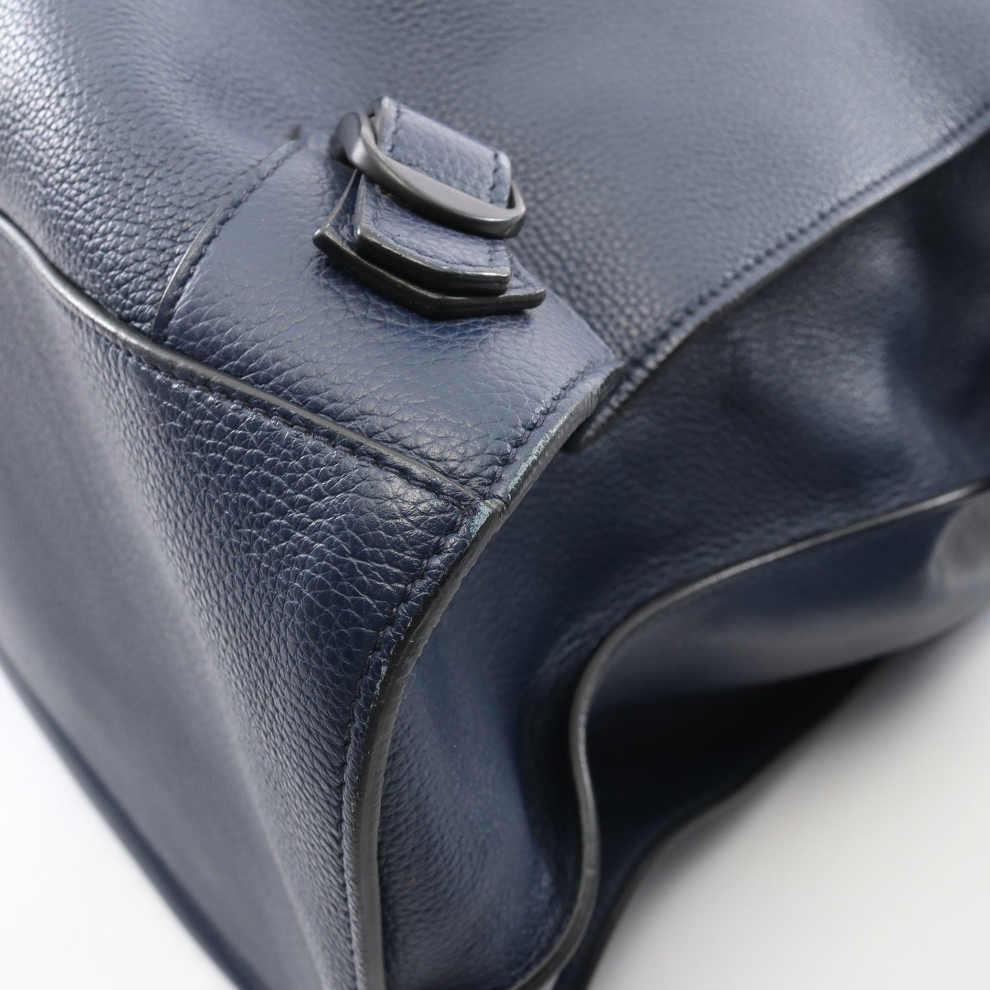 NEO CLASSIC LARGE ネオ クラシック シティ ラージ ショルダーバッグ トートバッグ レザー ネイビー バレンシアガ