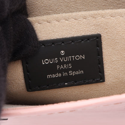 プティット サックプラ エピ ローズバレリーヌ 2WAY ハンドバッグ レザー ライトピンク ブラック ルイヴィトン
