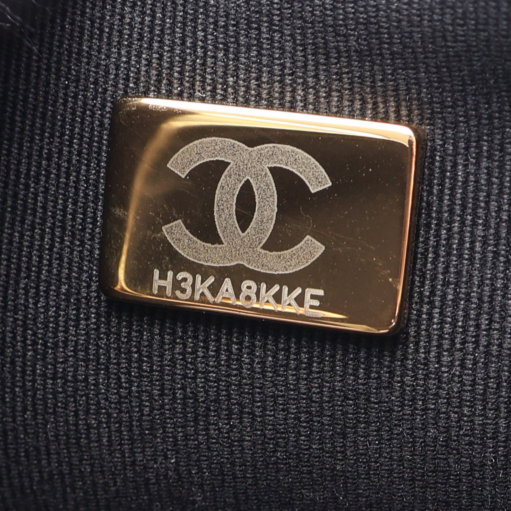 マトラッセ スモールバニティ チェーンショルダーバッグ ラムスキン ブラック コンビ金具 シャネル バッグ CHANEL