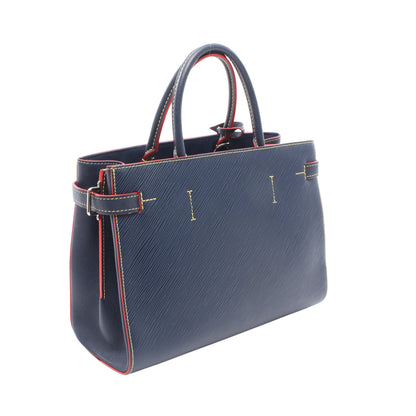 ツイスト トート エピ アンディゴブルー 2WAY ハンドバッグ トートバッグ レザー ネイビー レッド ルイヴィトン バッグ LOUIS VUITTON