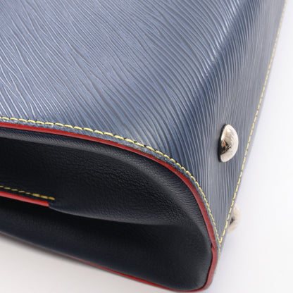 ツイスト トート エピ アンディゴブルー 2WAY ハンドバッグ トートバッグ レザー ネイビー レッド ルイヴィトン バッグ LOUIS VUITTON