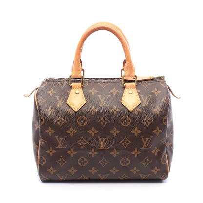 スピーディ25 モノグラム ハンドバッグ PVC レザー ブラウン ルイヴィトン バッグ LOUIS VUITTON