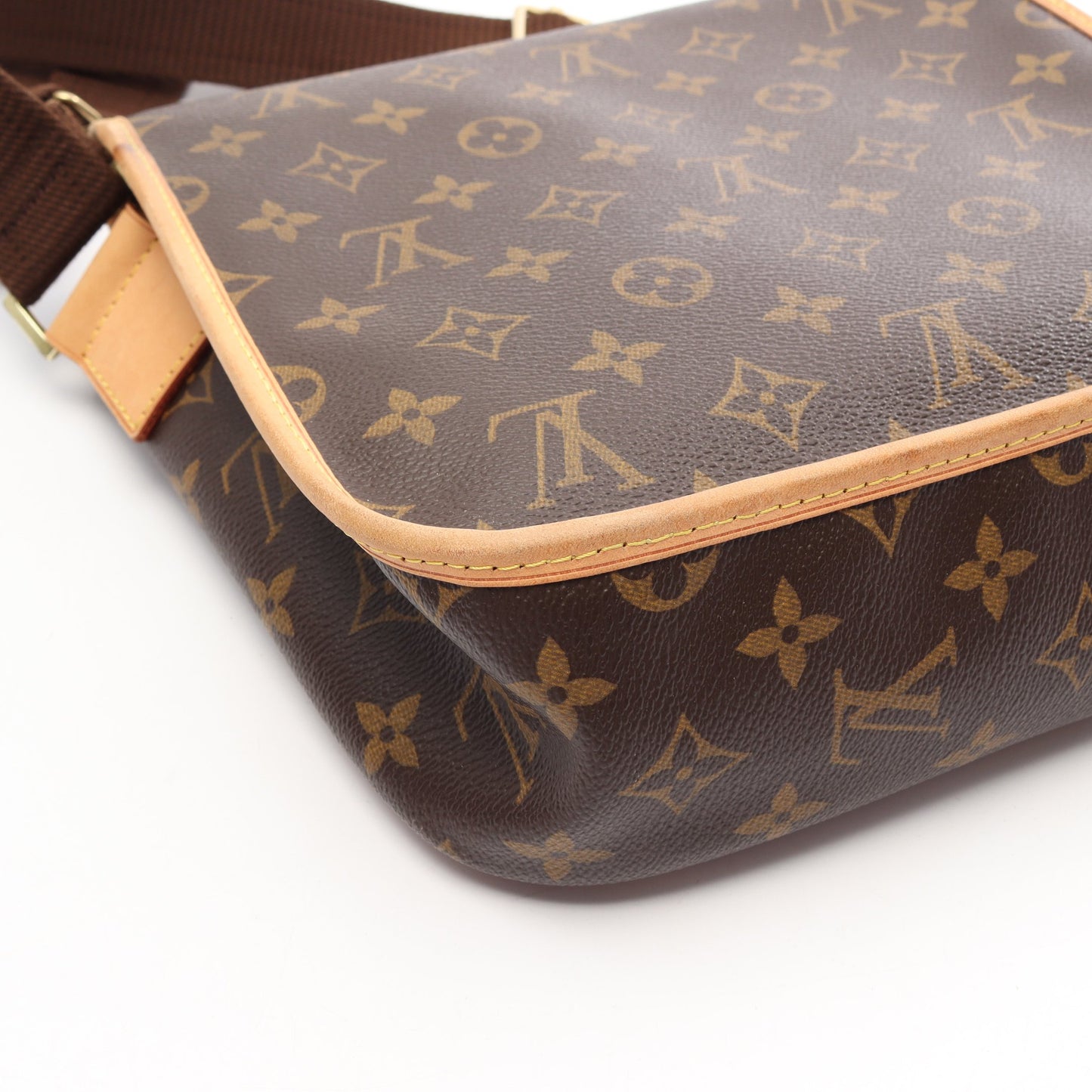 メッセンジャーPM ボスフォール モノグラム ショルダーバッグ PVC レザー ブラウン ルイヴィトン バッグ LOUIS VUITTON