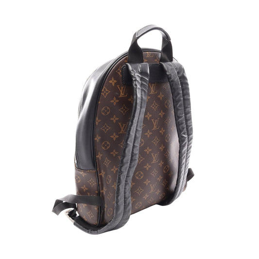 ジョッシュ NV モノグラムマカサー バックパック リュックサック PVC レザー ブラウン ブラック ルイヴィトン バッグ LOUIS VUITTON