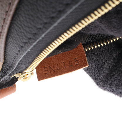 ナノパラス モノグラム ノワール 2WAY ショルダーバッグ PVC レザー ブラウン ブラック ルイヴィトン バッグ LOUIS VUITTON