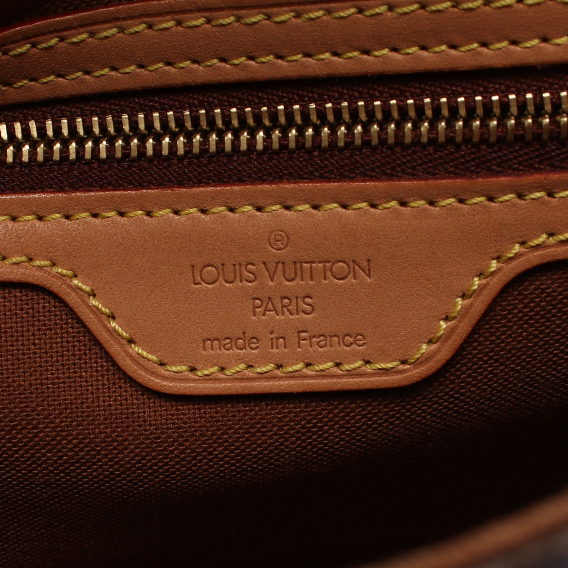 ミニルーピング モノグラム ハンドバッグ PVC レザー ブラウン ルイヴィトン バッグ LOUIS VUITTON