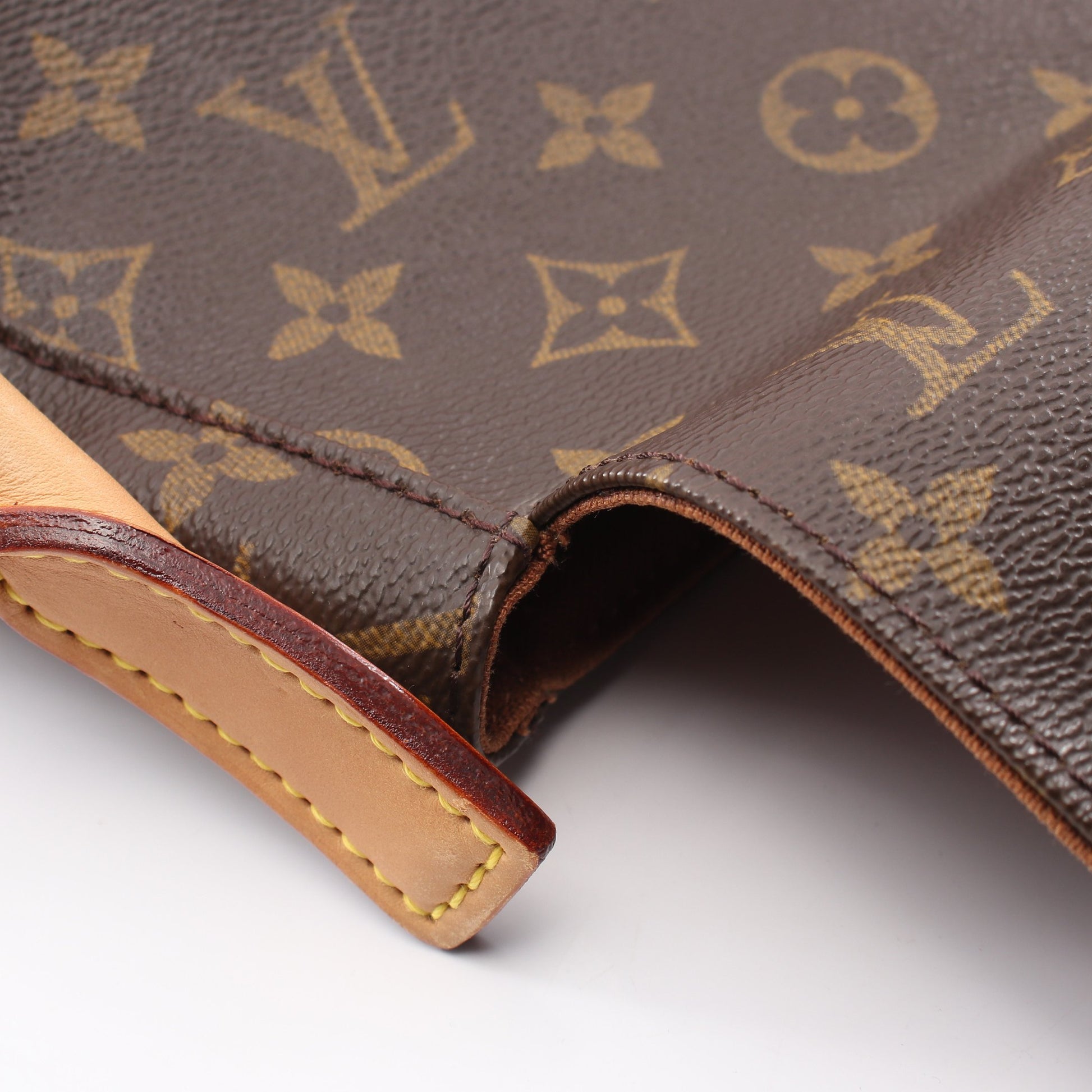 ミニルーピング モノグラム ハンドバッグ PVC レザー ブラウン ルイヴィトン バッグ LOUIS VUITTON
