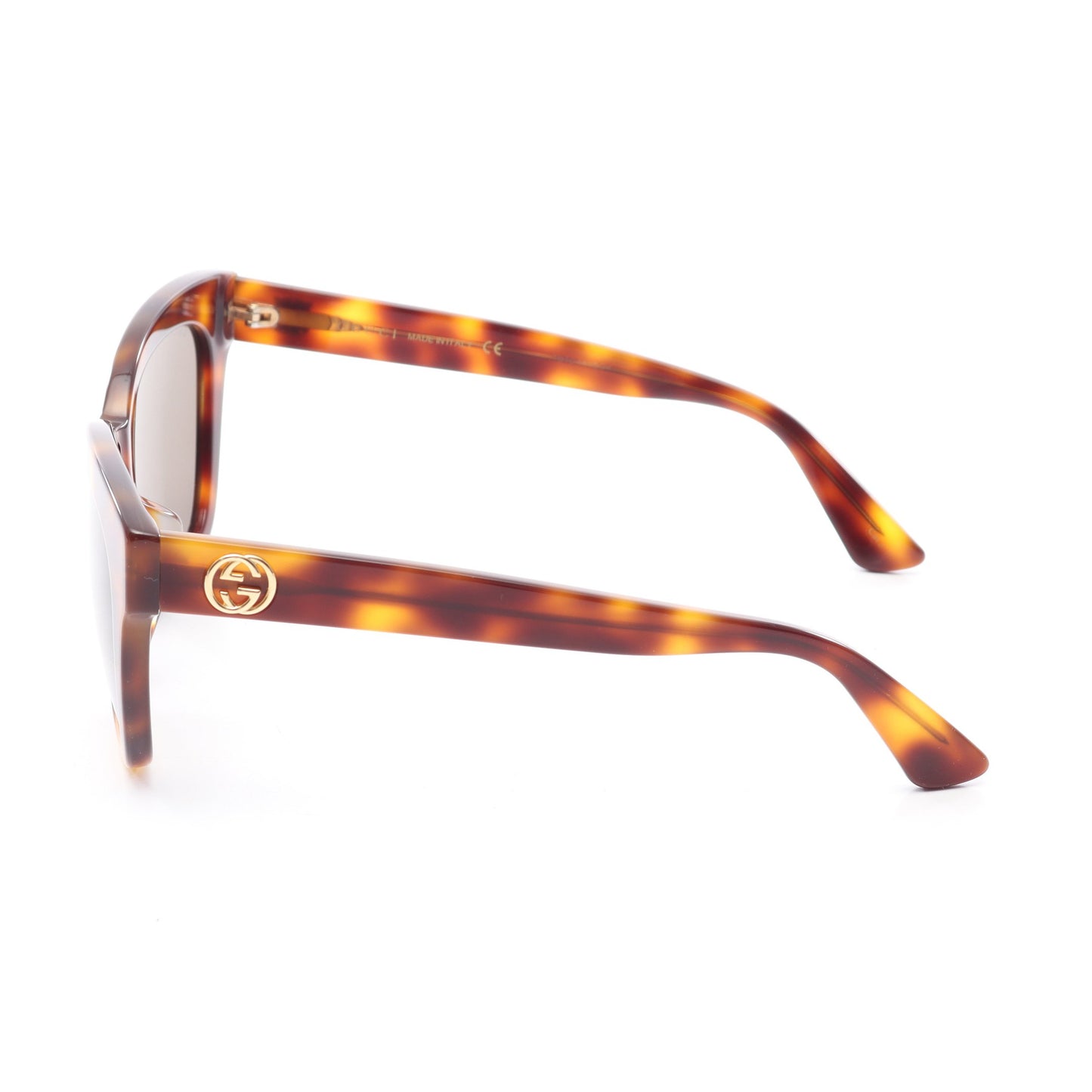 フォックス べっ甲柄 サングラス ブラウン グッチ