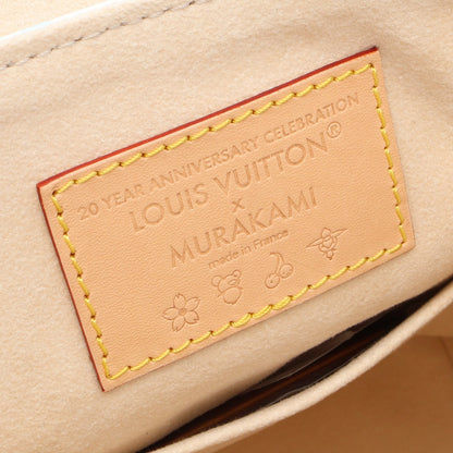 LV × TM ヴェニス モノグラムマルチカラー バックパック リュックサック PVC レザー ホワイト ルイヴィトン