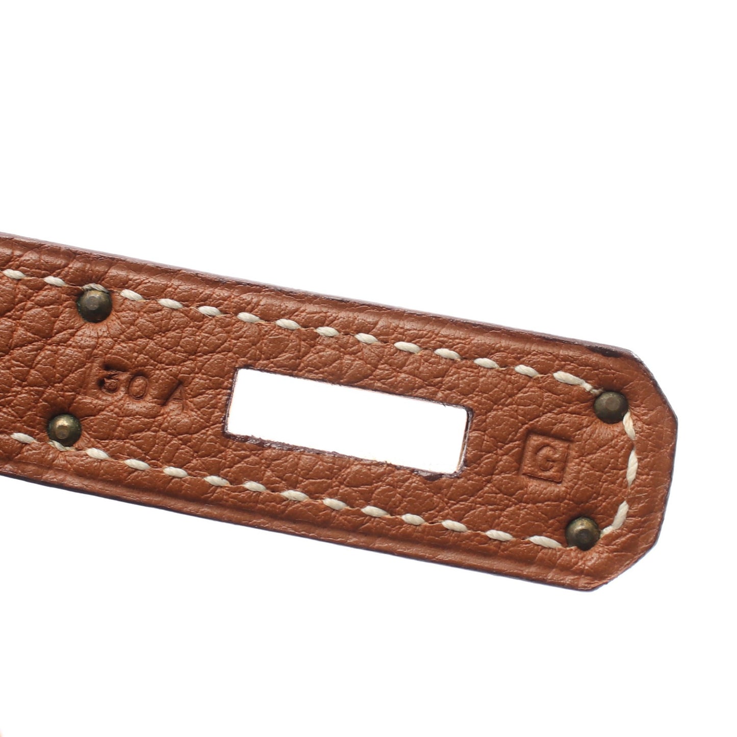 バーキン30 ゴールド ハンドバッグ トゴ ブラウン ゴールド金具 □G刻印 エルメス