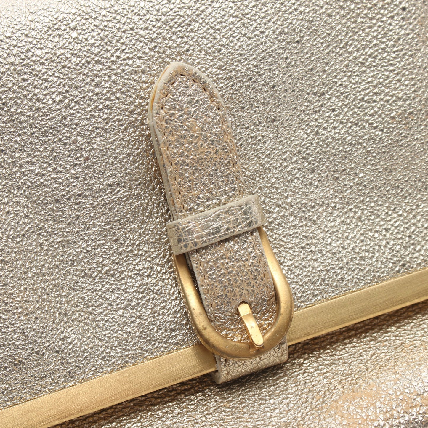 クラッチバッグ レザー シャンパンゴールド ジミーチュウ バッグ JIMMY CHOO