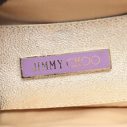 クラッチバッグ レザー シャンパンゴールド ジミーチュウ バッグ JIMMY CHOO