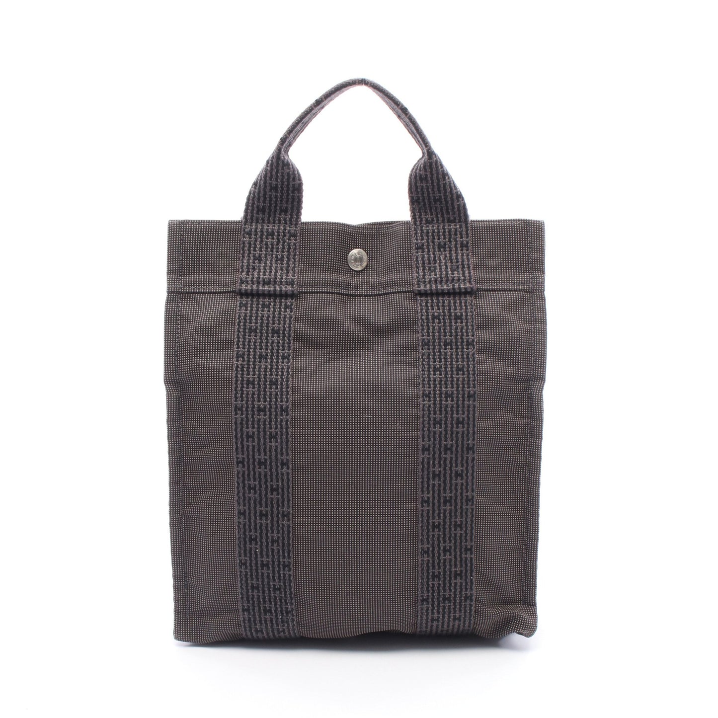エールライン アドPM バックパック リュックサック キャンバス グレー シルバー金具 エルメス