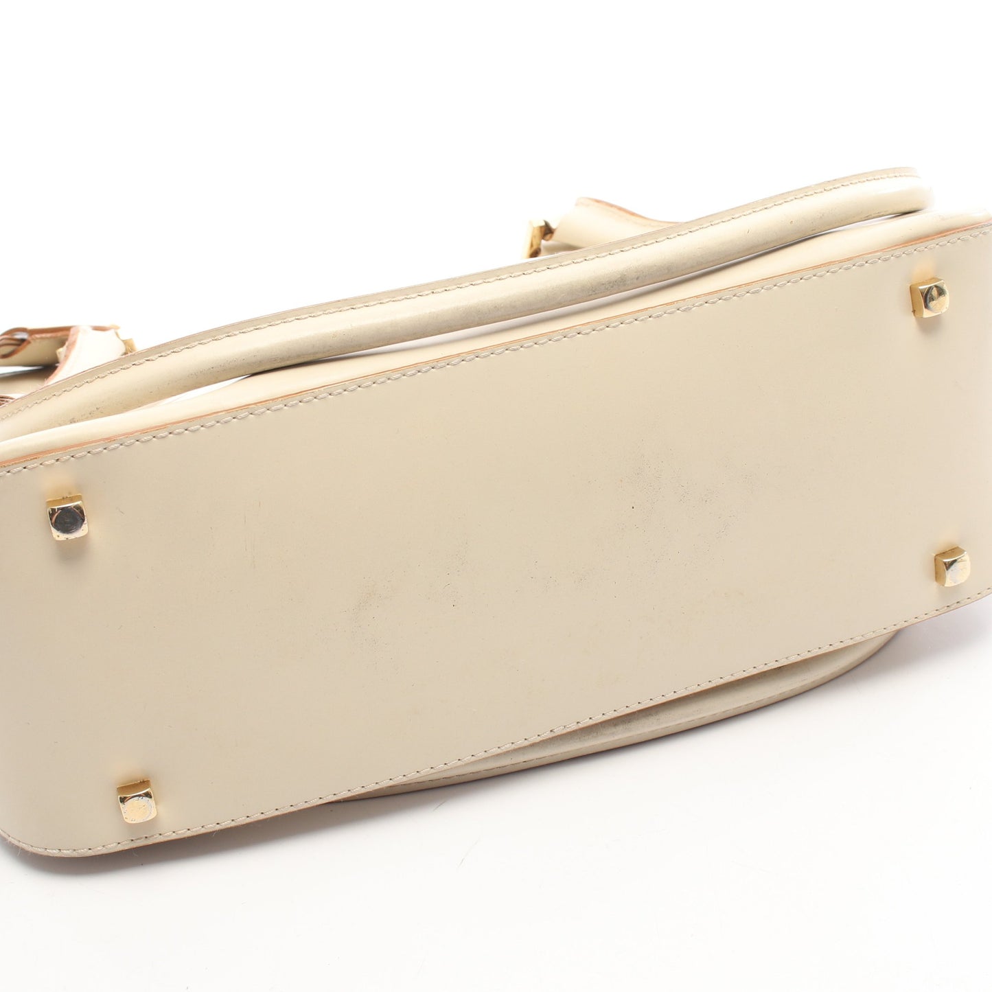ハンドバッグ レザー アイボリー サルヴァトーレフェラガモ バッグ Salvatore Ferragamo