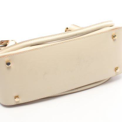 ハンドバッグ レザー アイボリー サルヴァトーレフェラガモ バッグ Salvatore Ferragamo