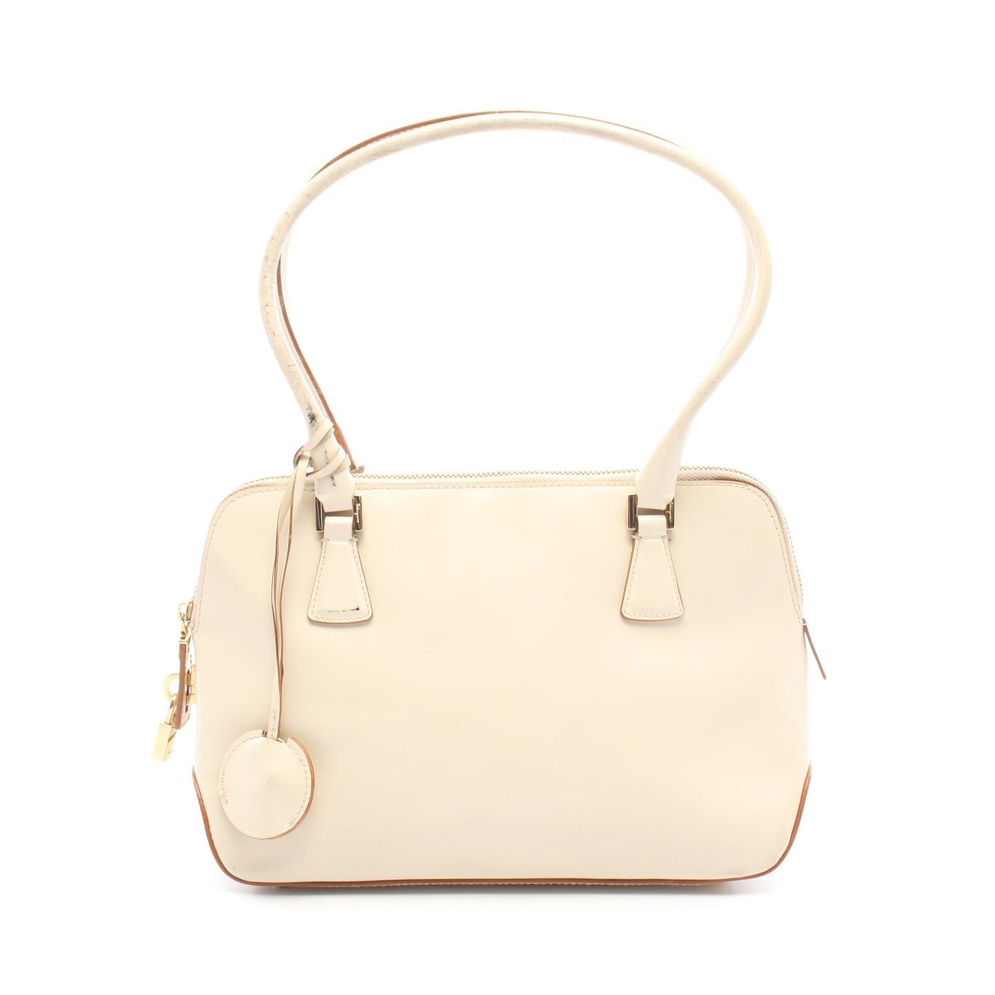 ハンドバッグ レザー アイボリー サルヴァトーレフェラガモ バッグ Salvatore Ferragamo