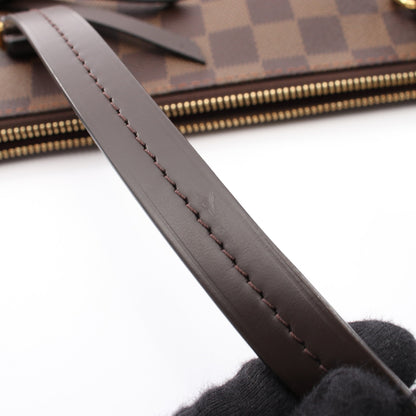 イエナMM ダミエエベヌ ショルダーバッグ トートバッグ PVC レザー ブラウン ルイヴィトン バッグ LOUIS VUITTON