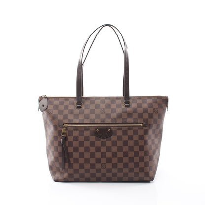 イエナMM ダミエエベヌ ショルダーバッグ トートバッグ PVC レザー ブラウン ルイヴィトン バッグ LOUIS VUITTON