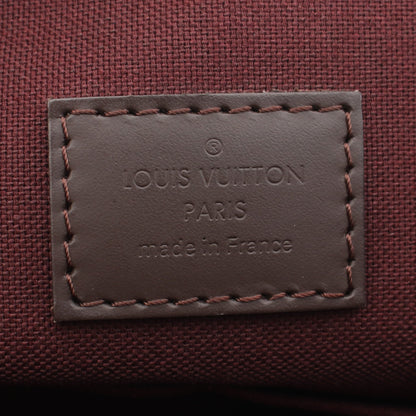 イエナMM ダミエエベヌ ショルダーバッグ トートバッグ PVC レザー ブラウン ルイヴィトン バッグ LOUIS VUITTON