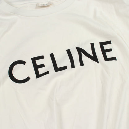 ルーズ Tシャツ コットン ホワイト セリーヌ