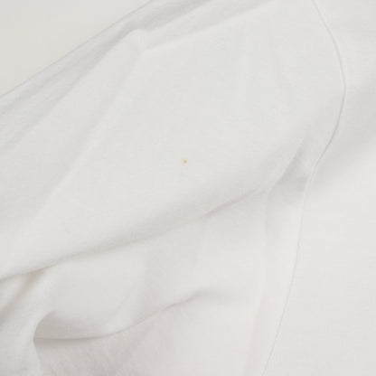 ナンバリング ロゴ 刺繍 Tシャツ コットン ホワイト メゾンマルジェラ トップス Maison Margiela