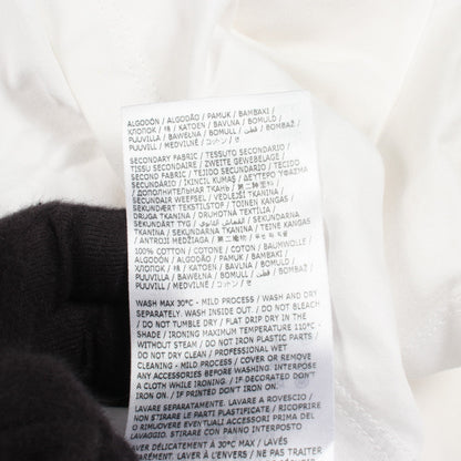 ナンバリング ロゴ 刺繍 Tシャツ コットン ホワイト メゾンマルジェラ トップス Maison Margiela