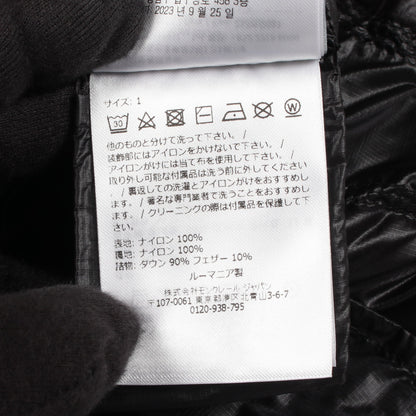 LAUTARET ダウンベスト ナイロン ブラック モンクレール