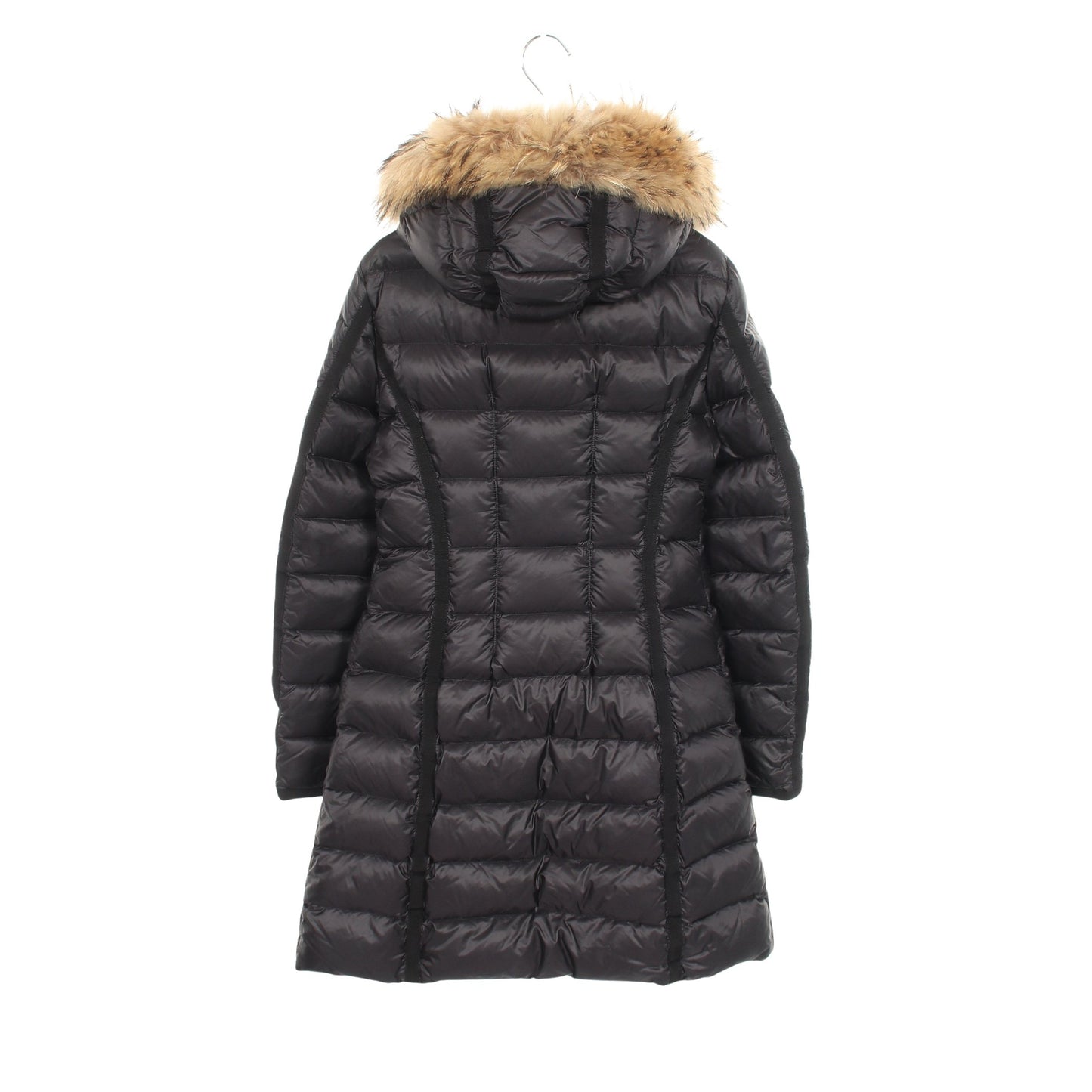 HERMIFUR エルミファー ダウンコート ナイロン ブラック モンクレール アウター MONCLER
