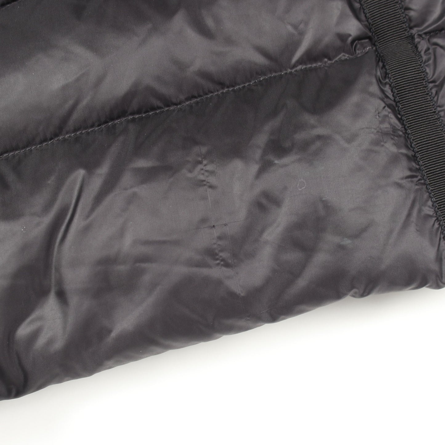 HERMIFUR エルミファー ダウンコート ナイロン ブラック モンクレール アウター MONCLER