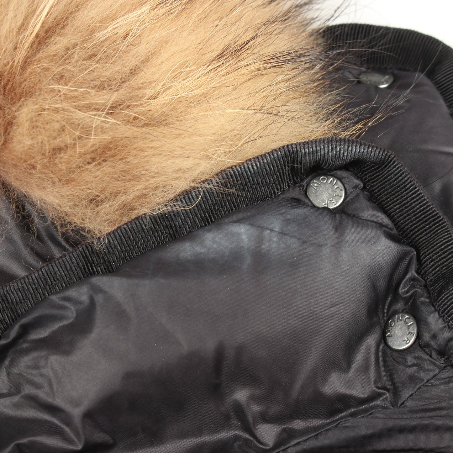 HERMIFUR エルミファー ダウンコート ナイロン ブラック モンクレール アウター MONCLER