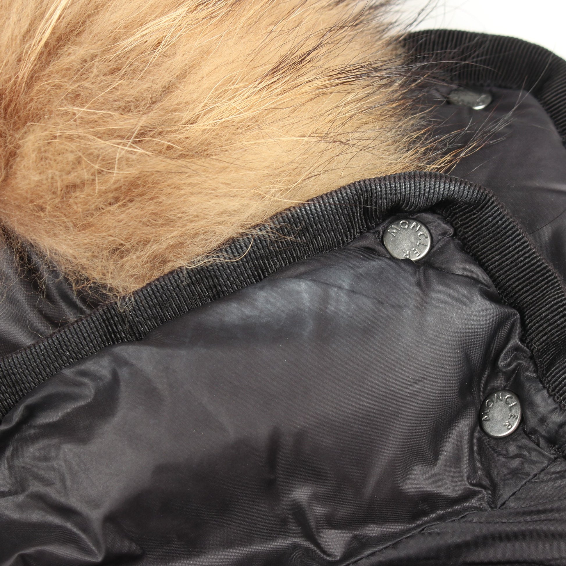 HERMIFUR エルミファー ダウンコート ナイロン ブラック モンクレール アウター MONCLER