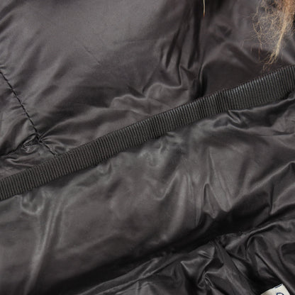 HERMIFUR エルミファー ダウンコート ナイロン ブラック モンクレール アウター MONCLER