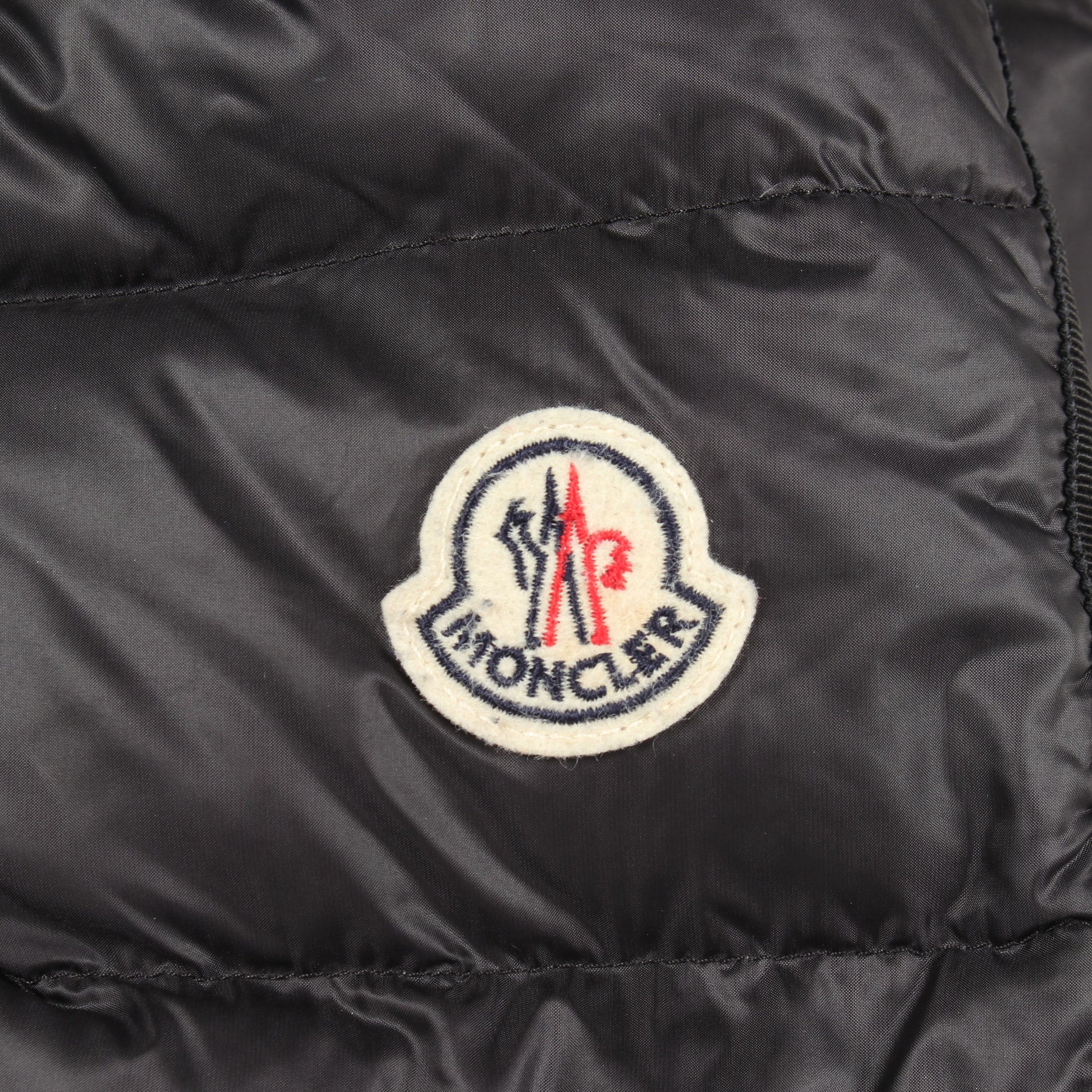 HERMIFUR エルミファー ダウンコート ナイロン ブラック モンクレール アウター MONCLER