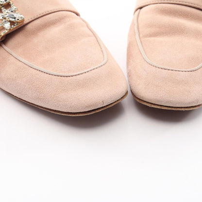 Mini Broche カジュアルシューズ スエード ピンクベージュ ロジェヴィヴィエ